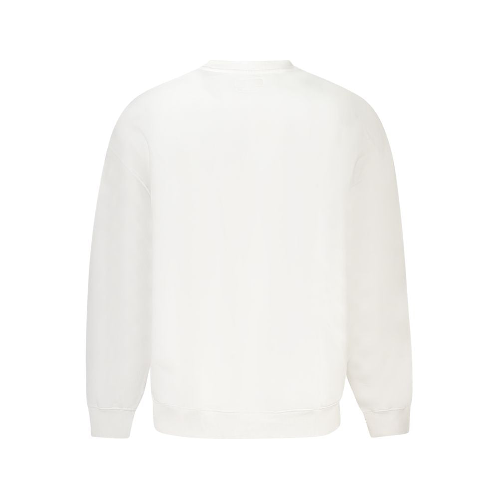 Guess Jeans White Cotton Men's Sweater | Regal Royce
