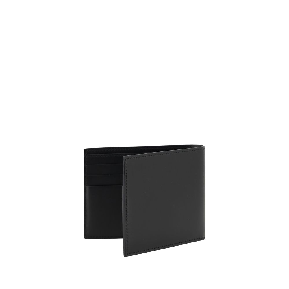 Ferragamo Black Calf Leather Bos Taurus Wallet | Regal Royce