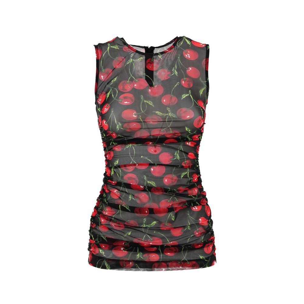 Dolce & Gabbana Bicolor Polyamide Shortsleeve Shirt | Regal Royce