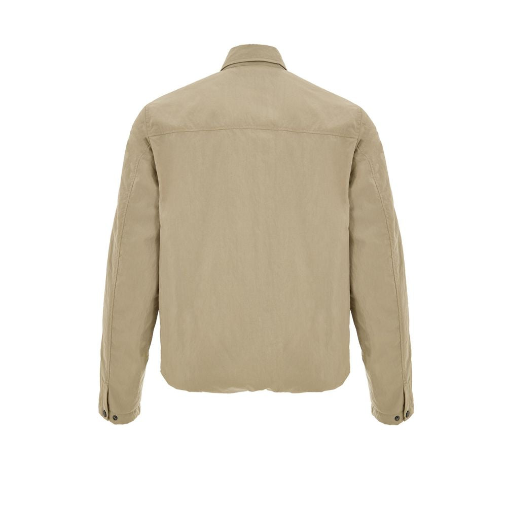 Paul & Shark Beige Polyester Coat | Regal Royce