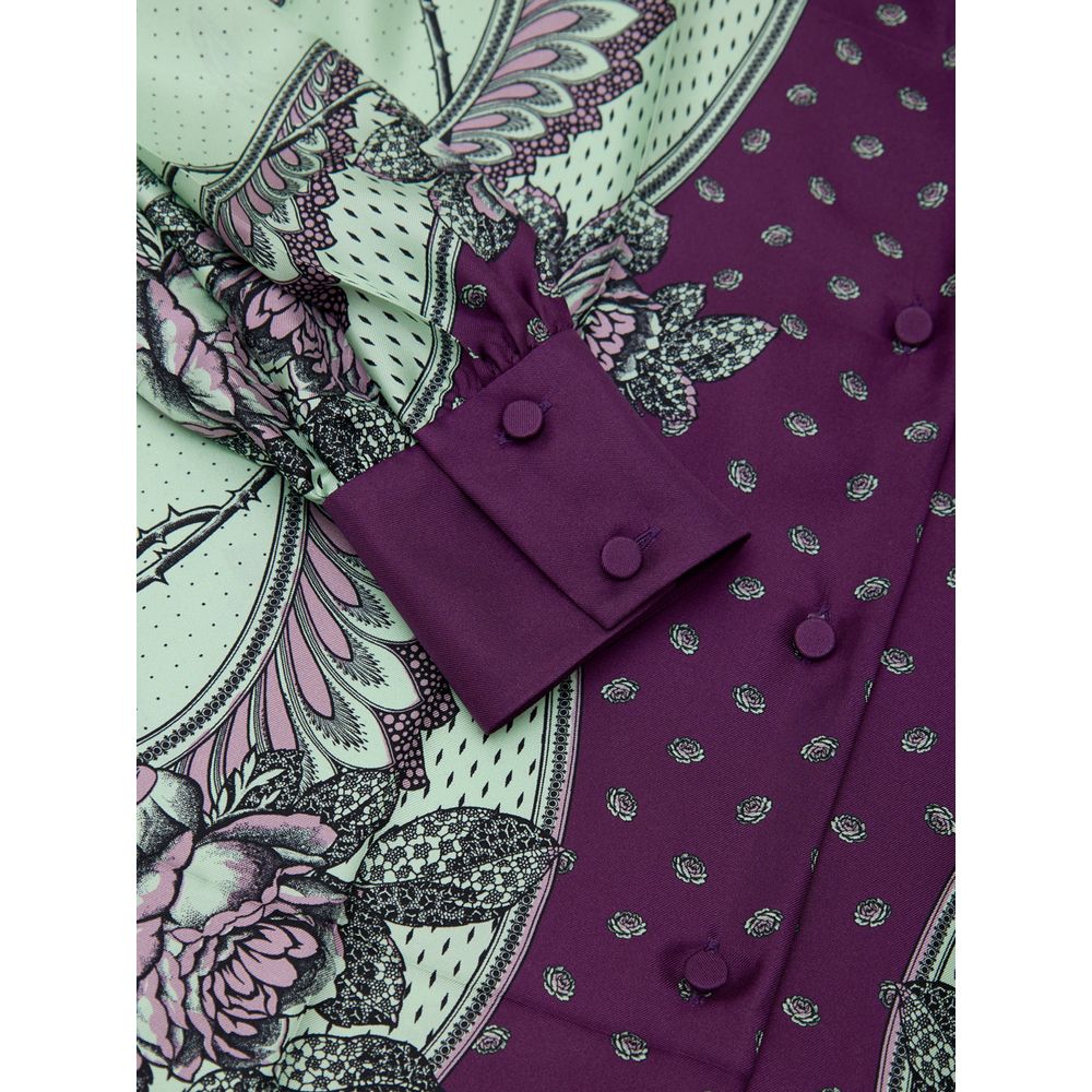 Gucci Green Silk Pattern Shirt | Regal Royce