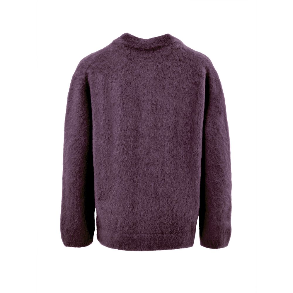 Gran Sasso Bordeaux Wool Cardigan | Regal Royce