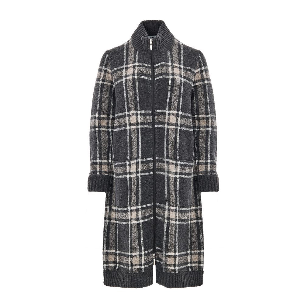 Gran Sasso Gray Wool Robe | Regal Royce