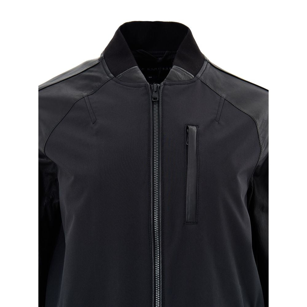 Moose Knuckles Black Cotton Parka | Regal Royce