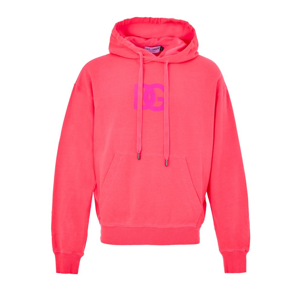 Dolce & Gabbana Pink Cotton Sweatshirt | Regal Royce
