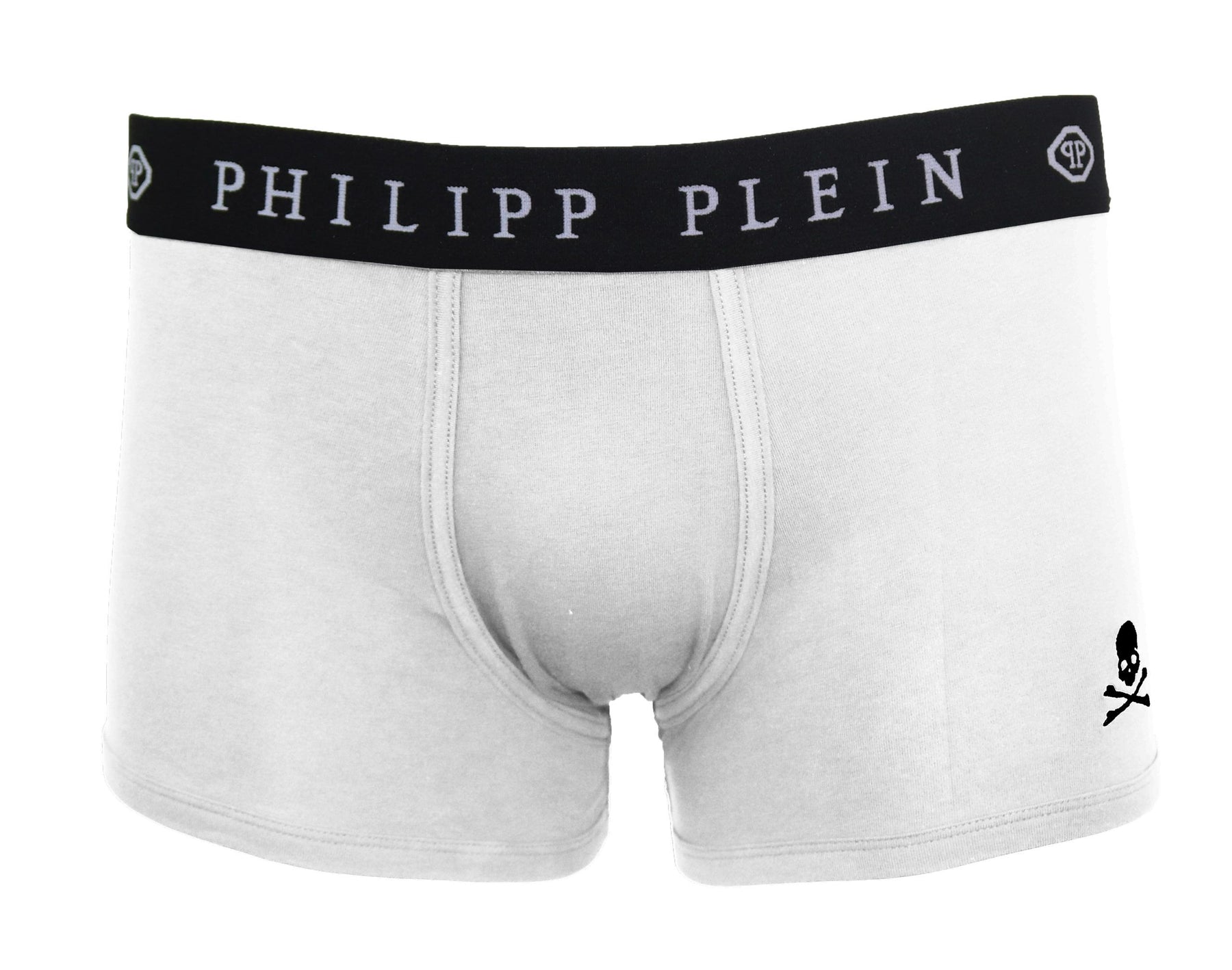 Philipp Plein White Cotton Boxers | Regal Royce