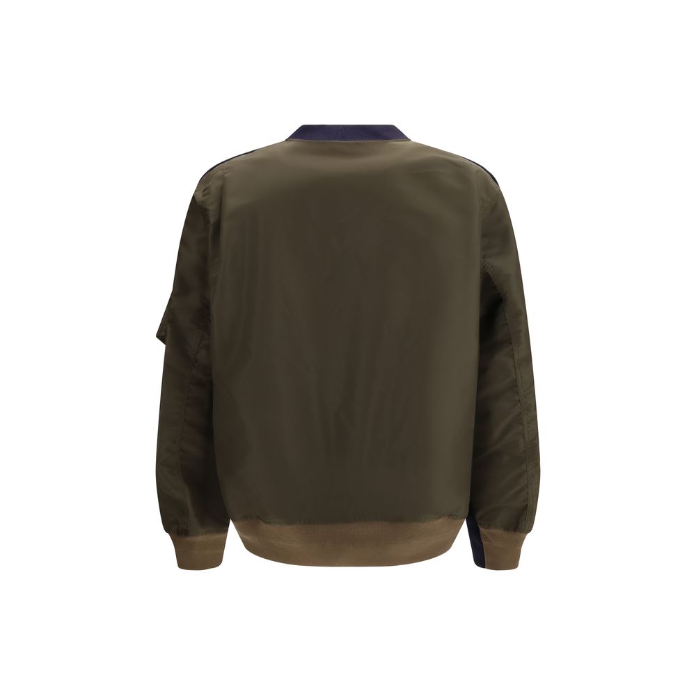 Sacai Blue Cotton Sweatshirt | Regal Royce