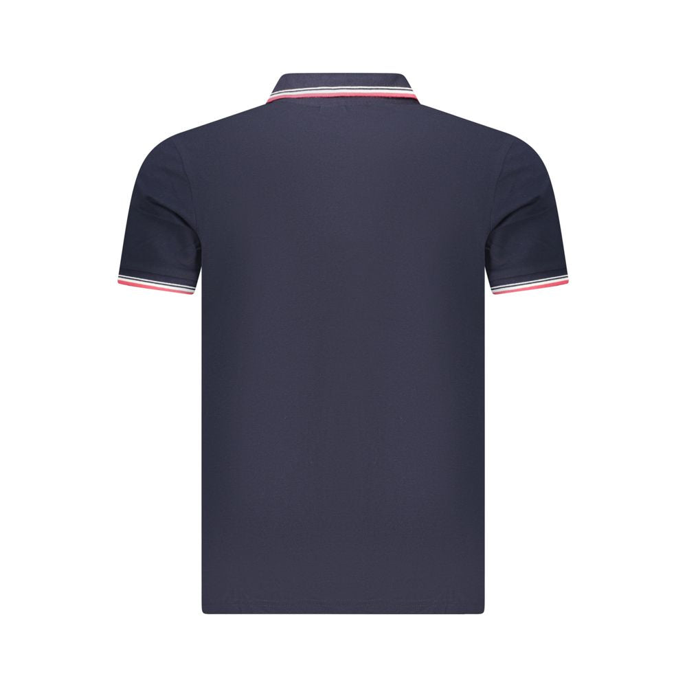 North Sails Blue Cotton Men Polo Shirt | Regal Royce