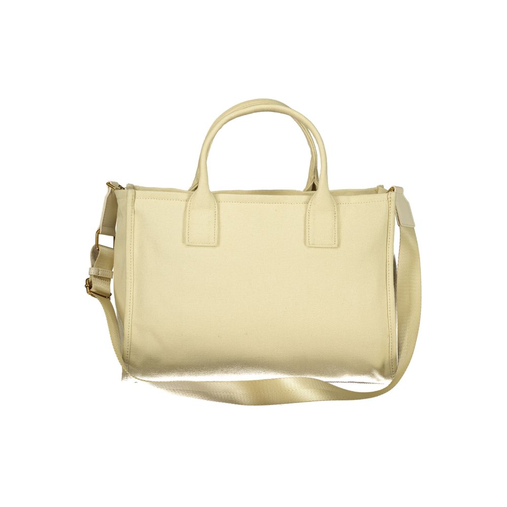 Twinset Beige Cotton Women Tote | Regal Royce