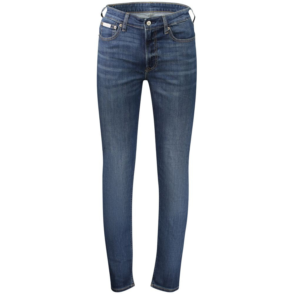 Calvin Klein Blu Cotton Men's Jeans | Regal Royce