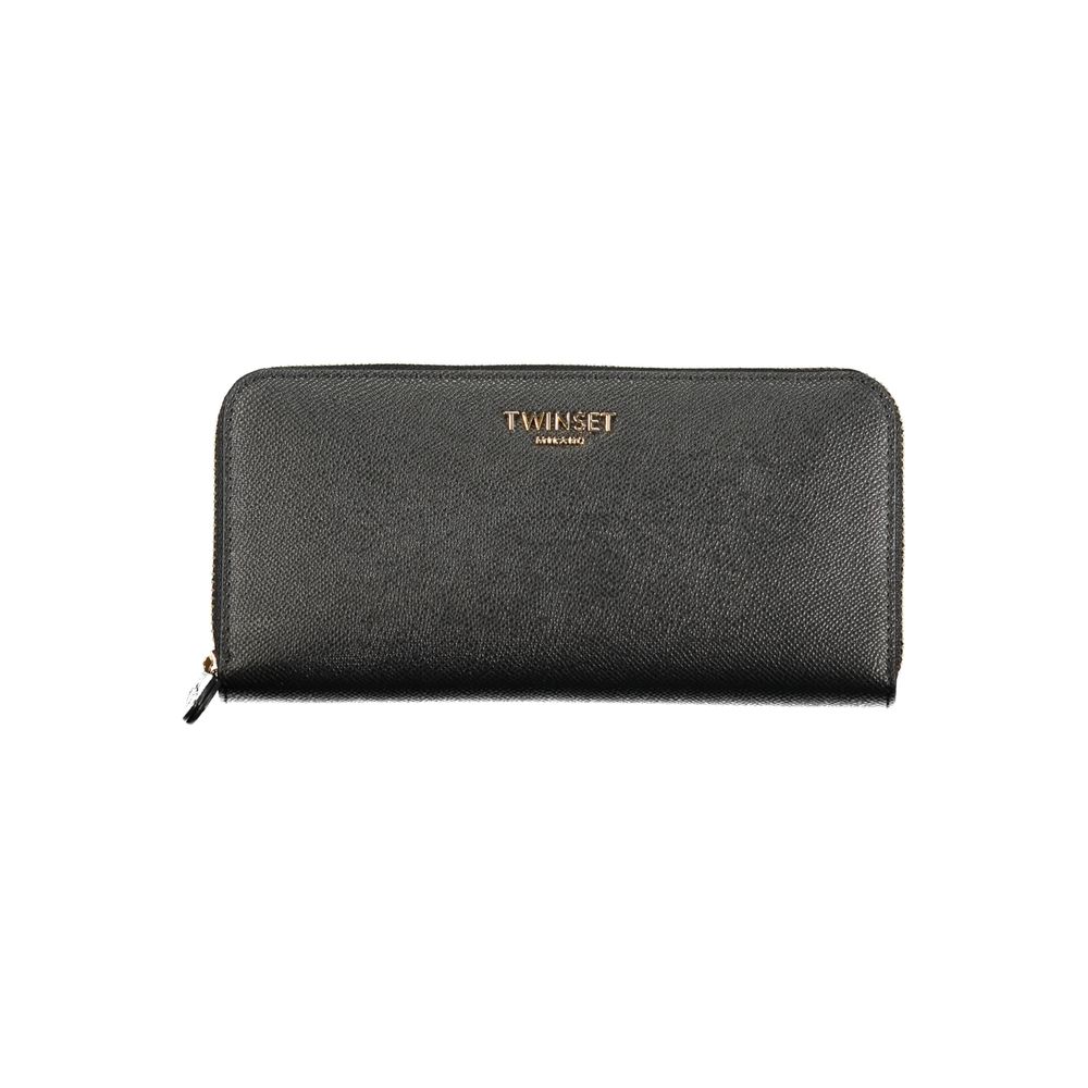 Twinset Nero Poliuretano Women Wallet | Regal Royce