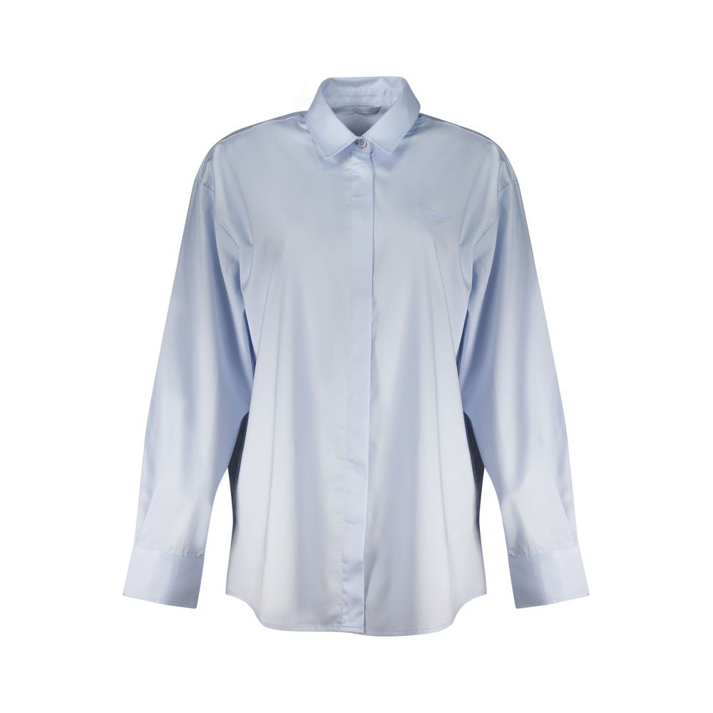 Guess Jeans Azzurro Cotton Women Shirt | Regal Royce