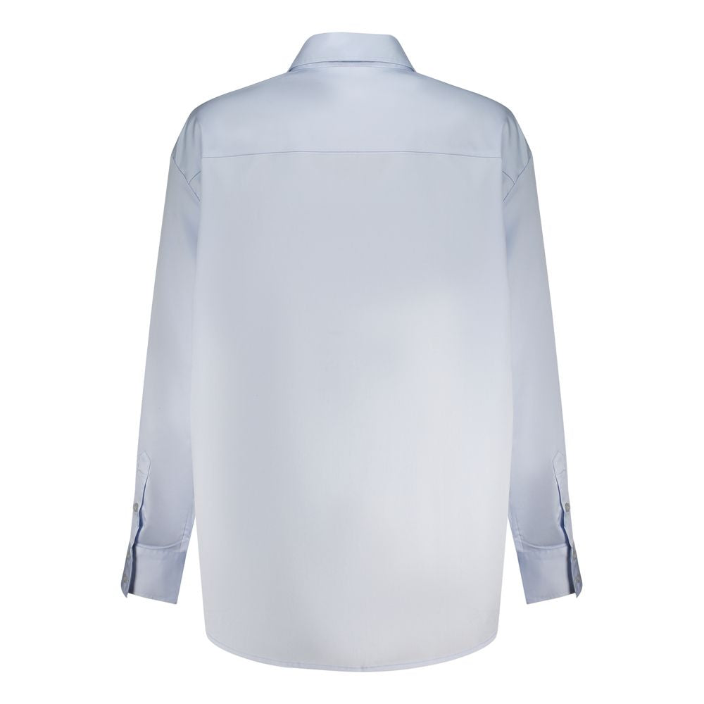 Guess Jeans Azzurro Cotton Women Shirt | Regal Royce