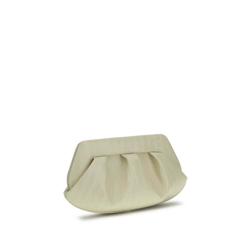 THEMOIRè White Polyethylene Clutch Bag | Regal Royce