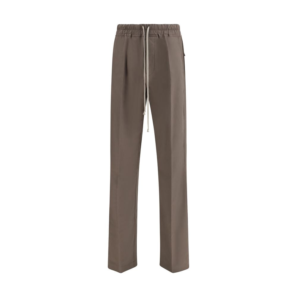 Rick Owens Brown Viscose Casual Pants | Regal Royce