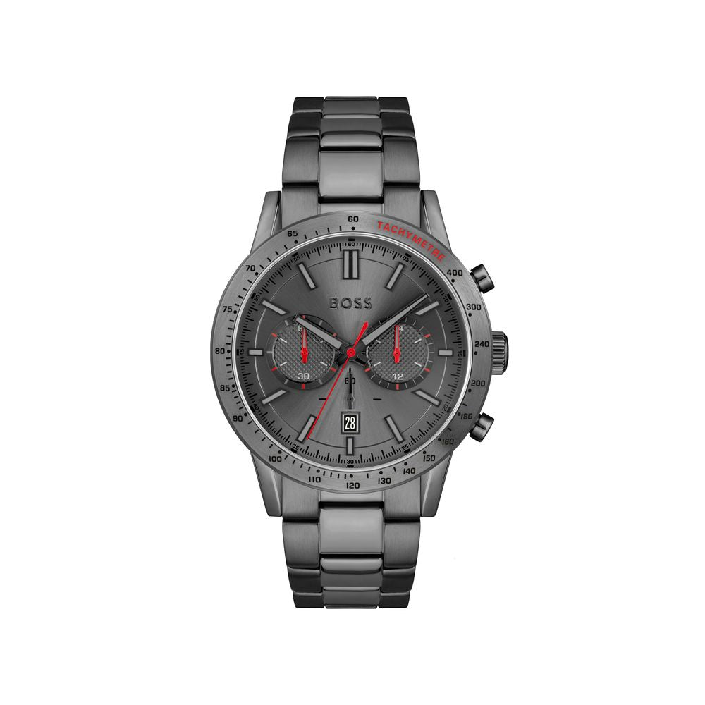 Hugo Boss Gray Stainless Steel Dress Watch | Regal Royce