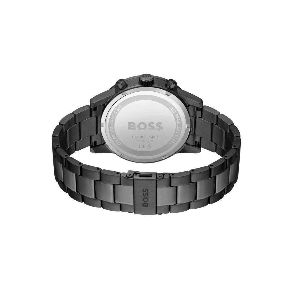 Hugo Boss Gray Stainless Steel Dress Watch | Regal Royce
