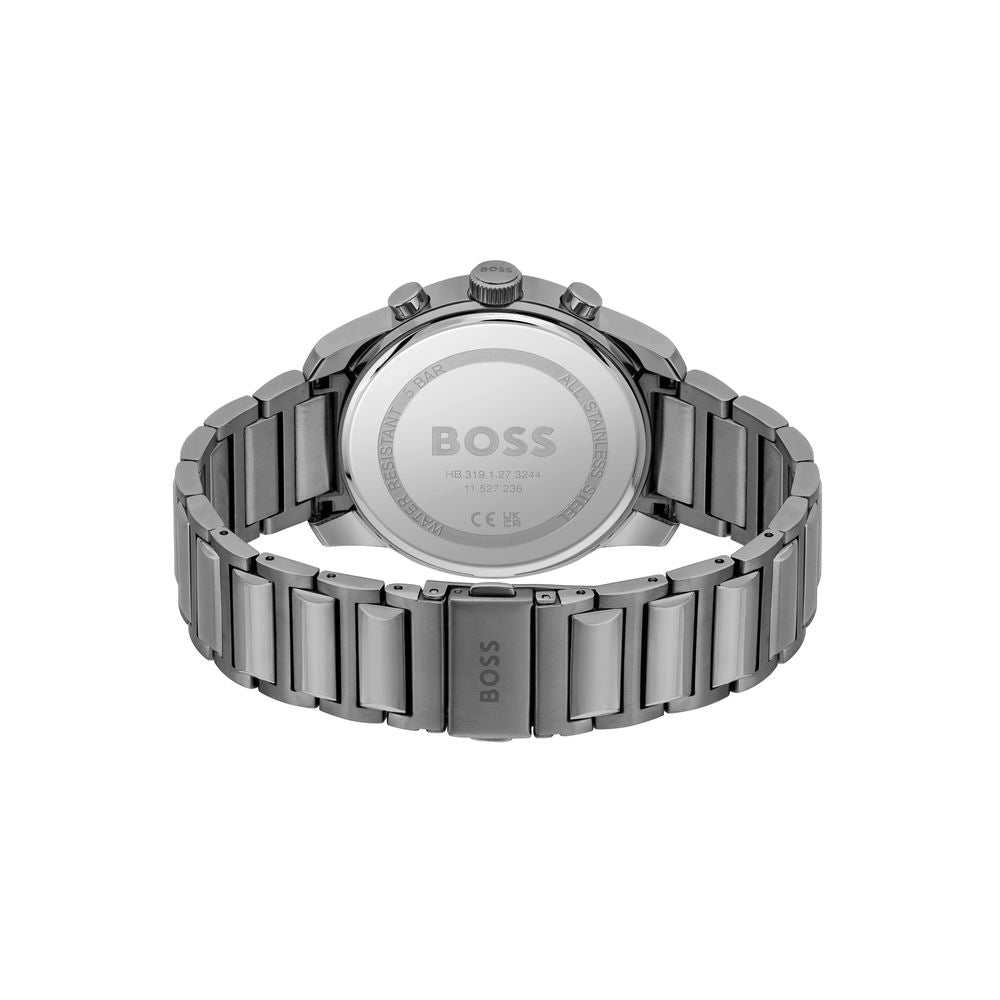 Hugo Boss Gray Stainless Steel Dress Watch | Regal Royce