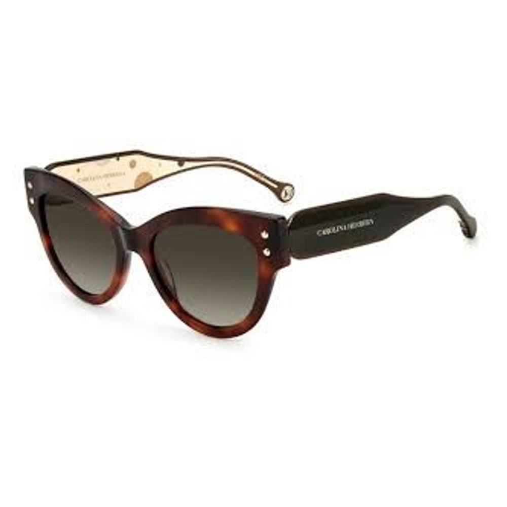 Carolina Herrera Bicolor Acetate Sunglasses | Regal Royce