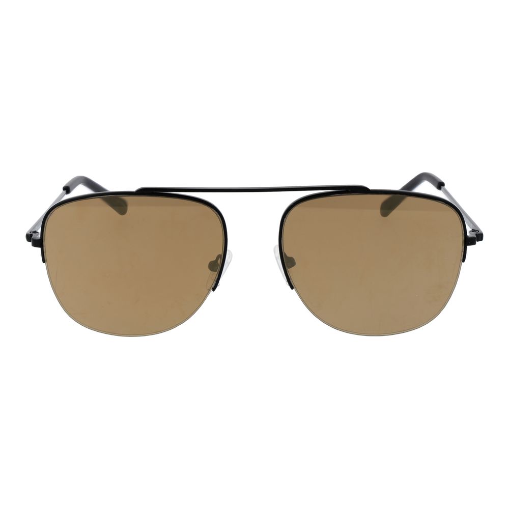 Champion Brown Metal Sunglasses | Regal Royce