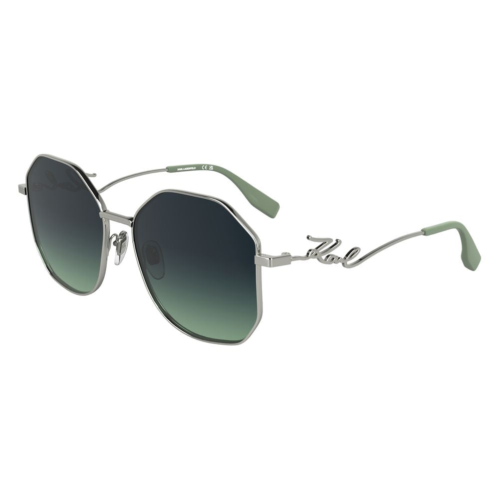Karl Lagerfeld Gray Metal Sunglasses | Regal Royce