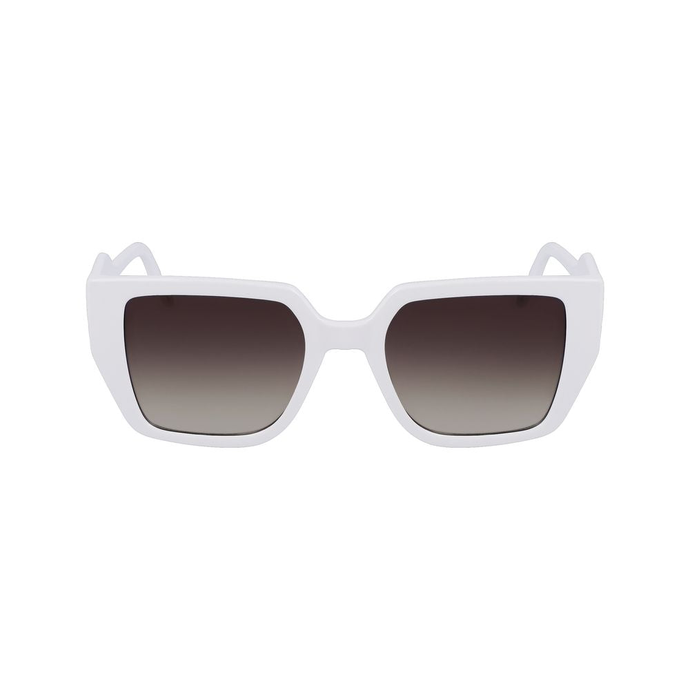 Karl Lagerfeld White Injected Sunglasses | Regal Royce