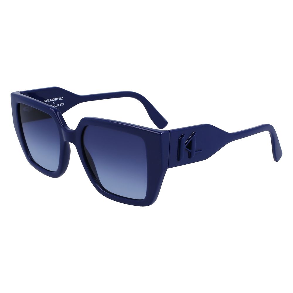 Karl Lagerfeld Blue Injected Sunglasses | Regal Royce