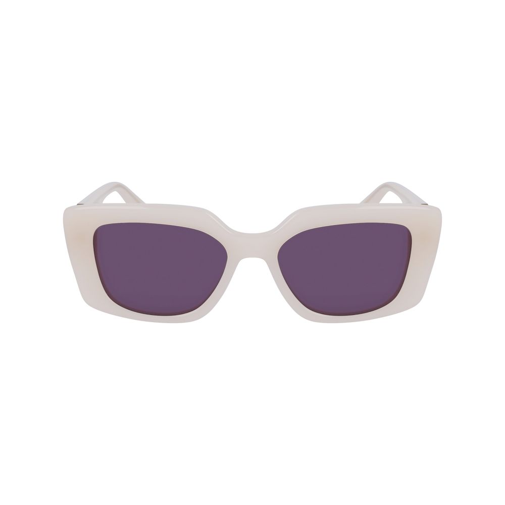 Karl Lagerfeld Beige Acetate Sunglasses | Regal Royce