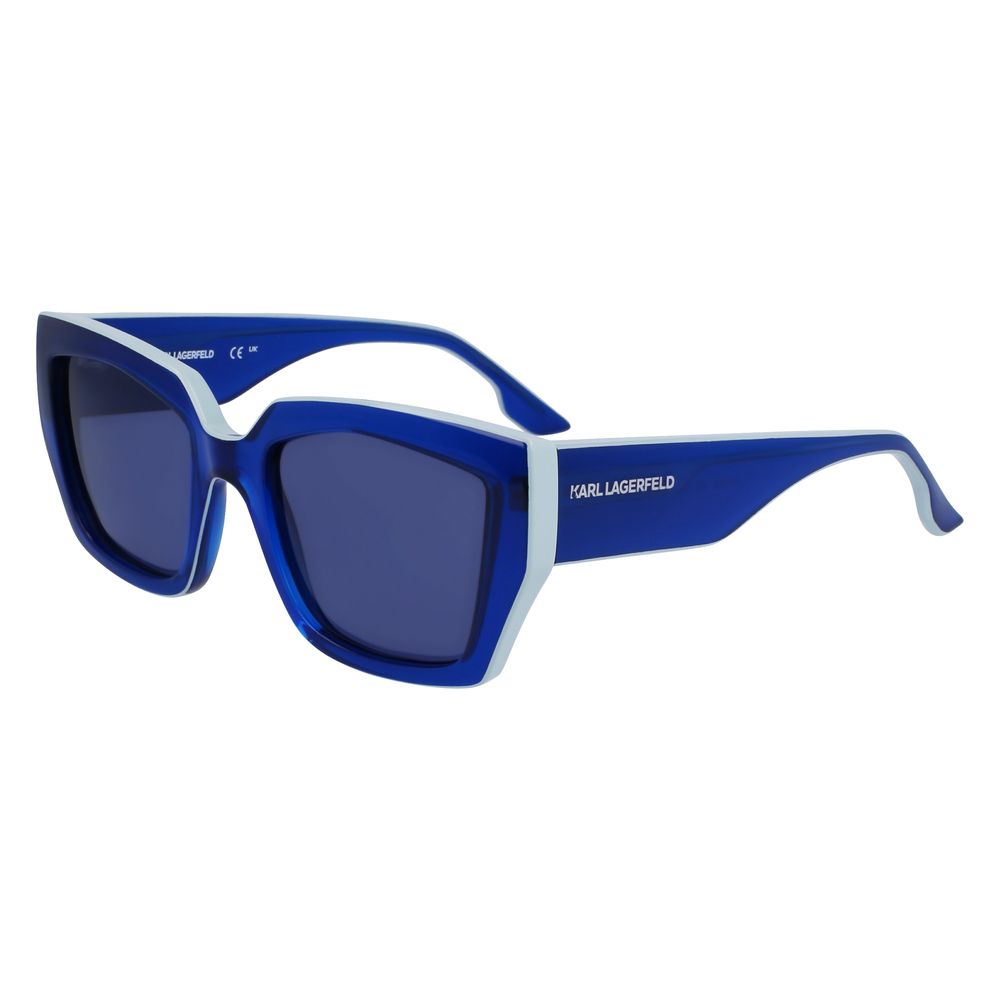 Karl Lagerfeld Blue Injected Sunglasses | Regal Royce