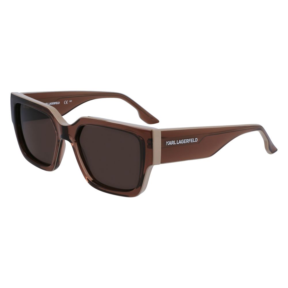 Karl Lagerfeld Brown Injected Sunglasses | Regal Royce