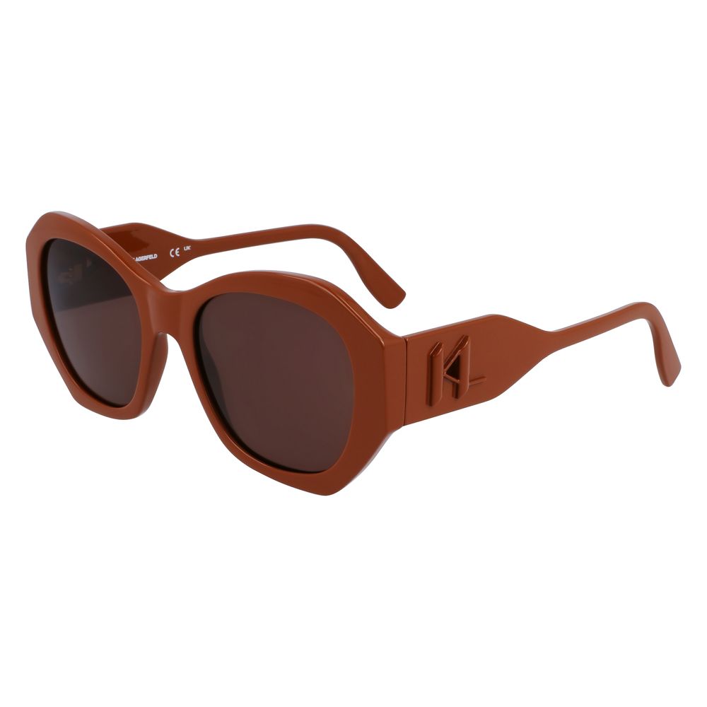 Karl Lagerfeld Brown Injected Sunglasses | Regal Royce