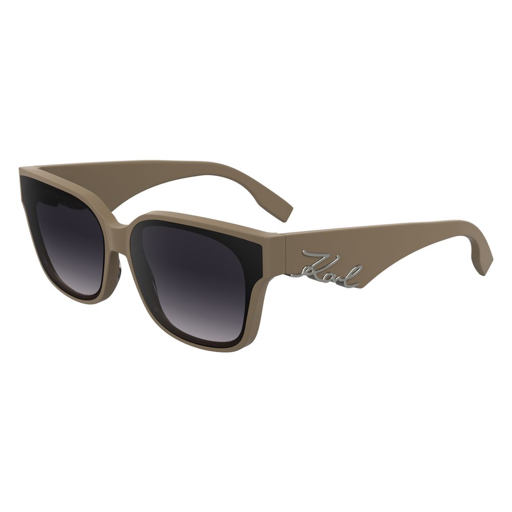 Karl Lagerfeld Brown Acetate Sunglasses | Regal Royce