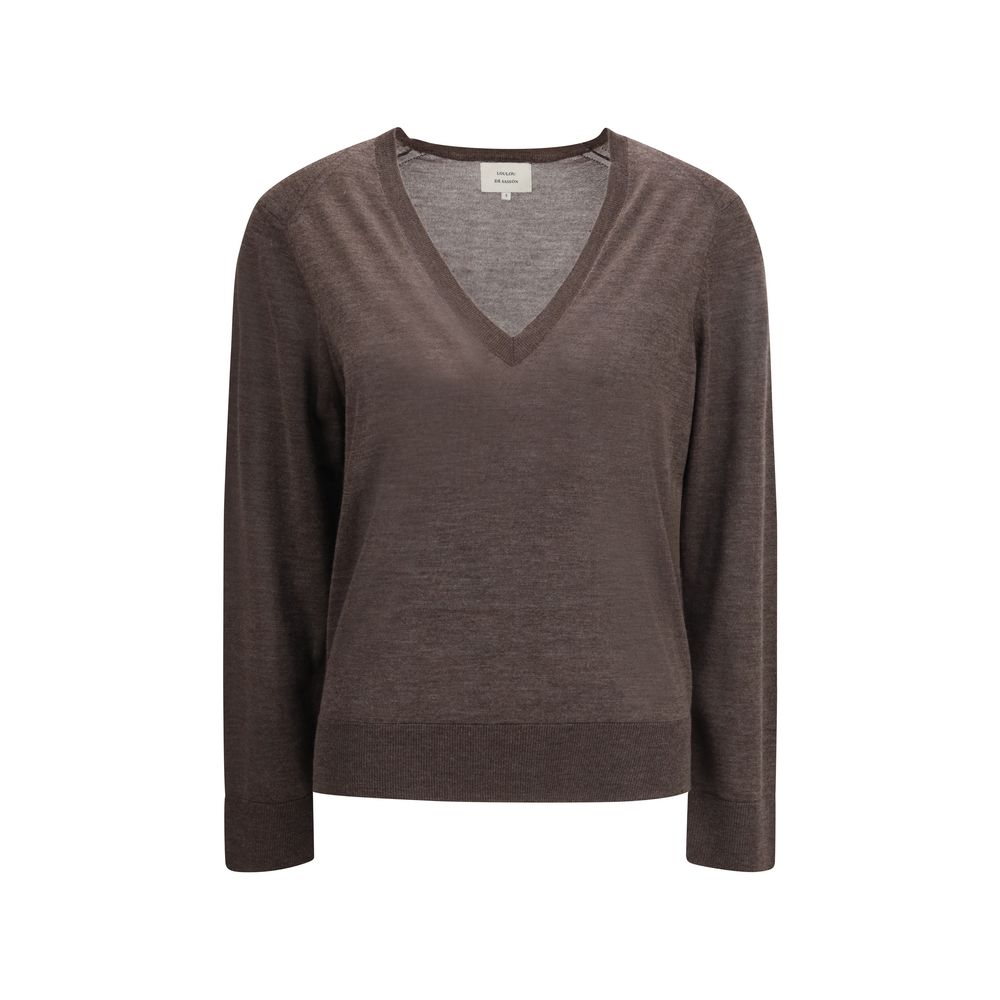 Loulou De Saison Brown Cashmere Sweater | Regal Royce