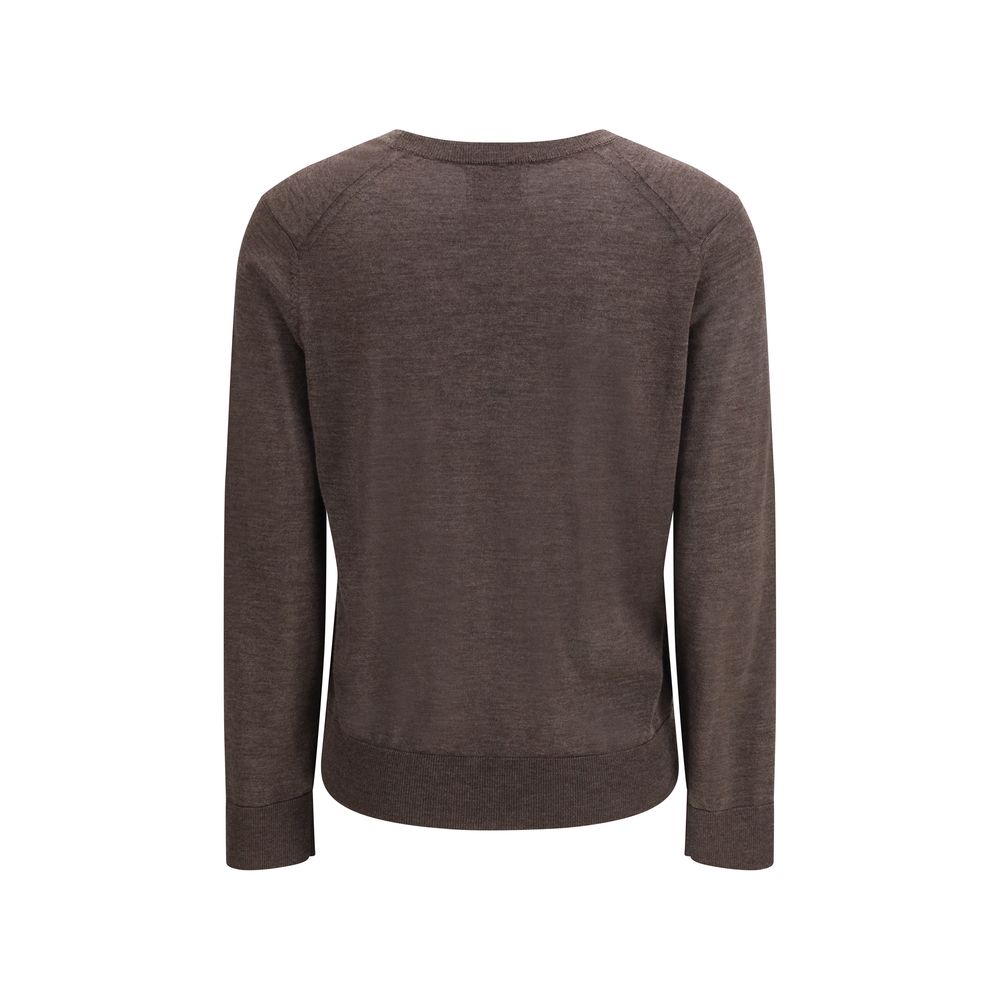 Loulou De Saison Brown Cashmere Sweater | Regal Royce