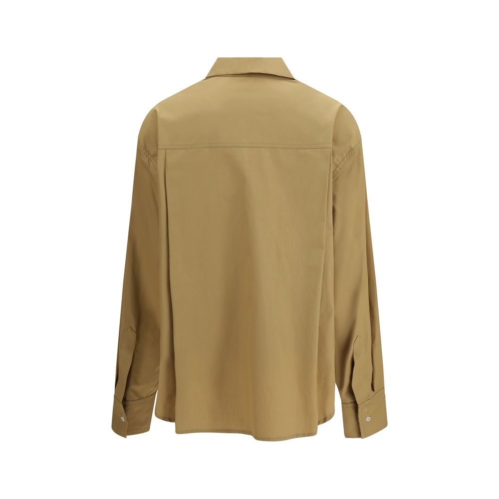 Loulou De Saison Beige Cotton Shirt | Regal Royce