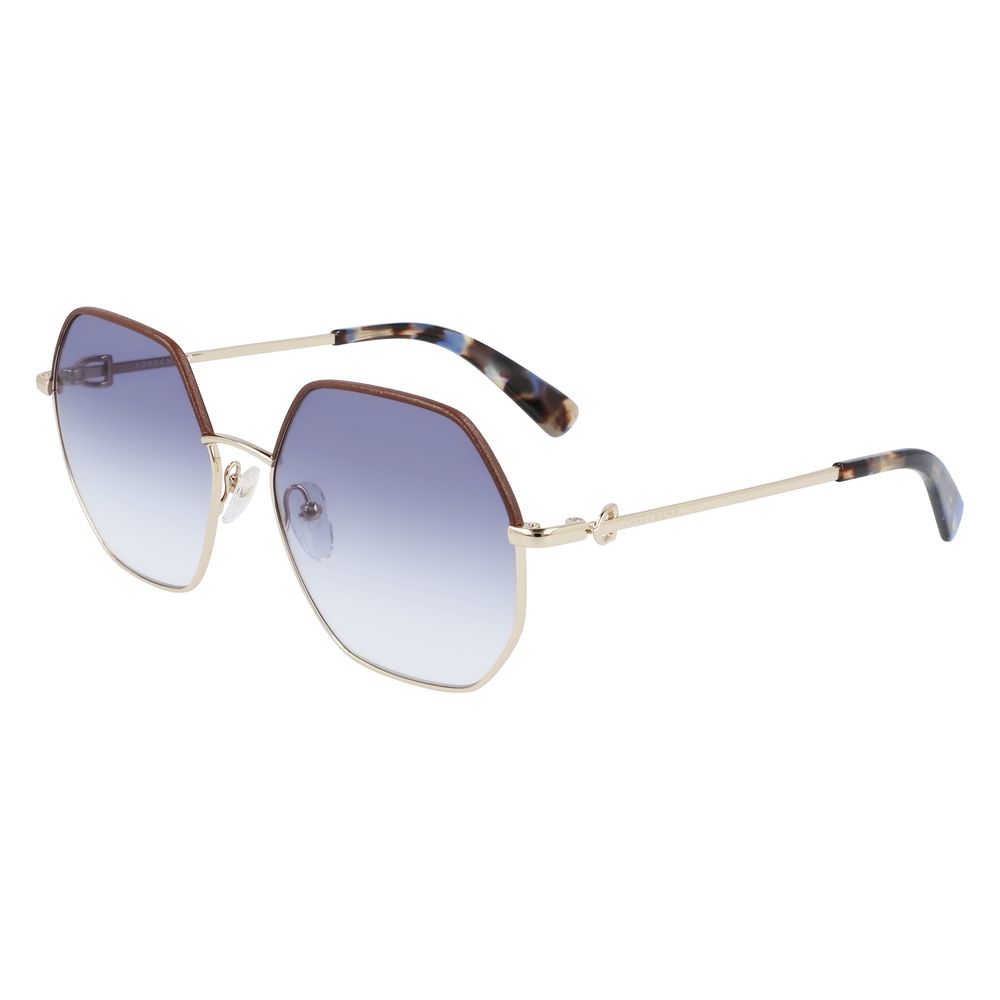 Longchamp Gold Metal Sunglasses | Regal Royce