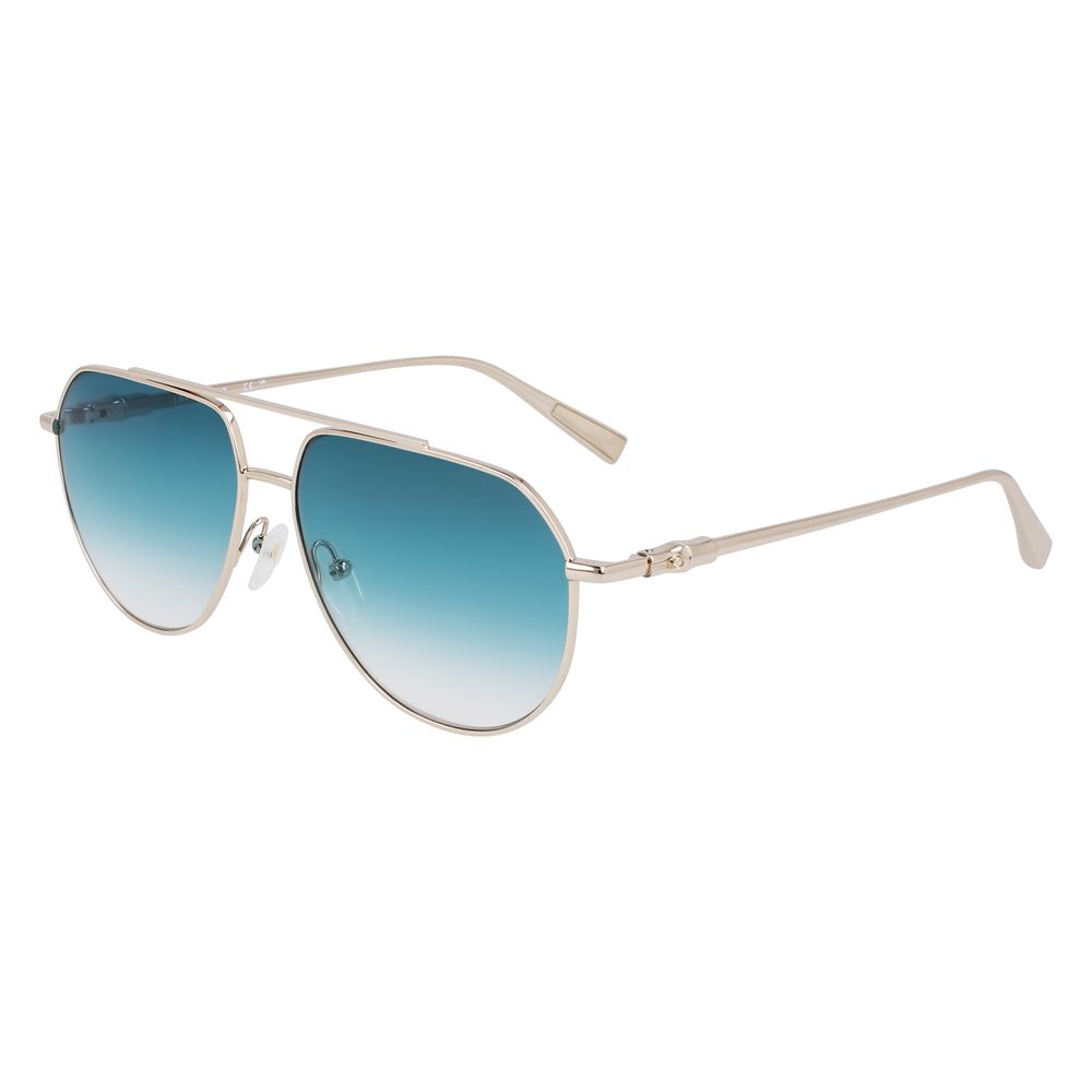 Longchamp Gold Metal Sunglasses | Regal Royce