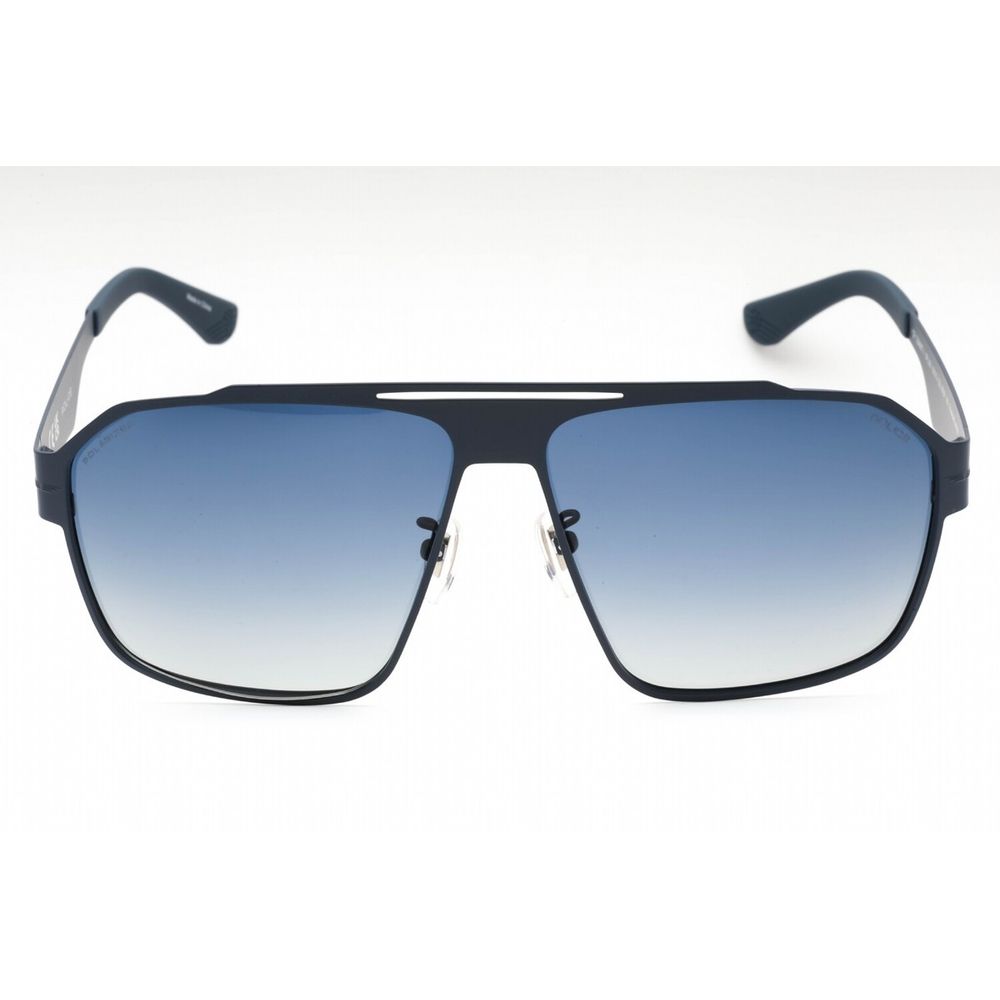 Police Blue Metal Sunglasses | Regal Royce