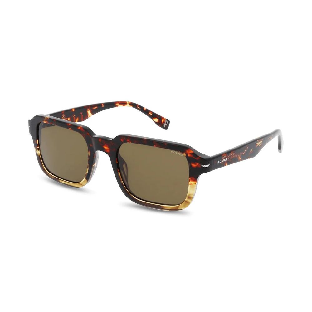 Police Brown Acetate Sunglasses | Regal Royce