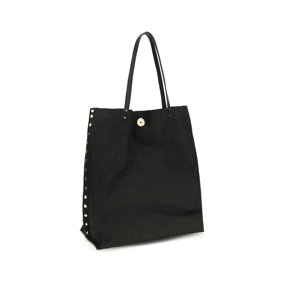 Zanellato Black Calf Leather Bos Taurus Shoulder Bag | Regal Royce