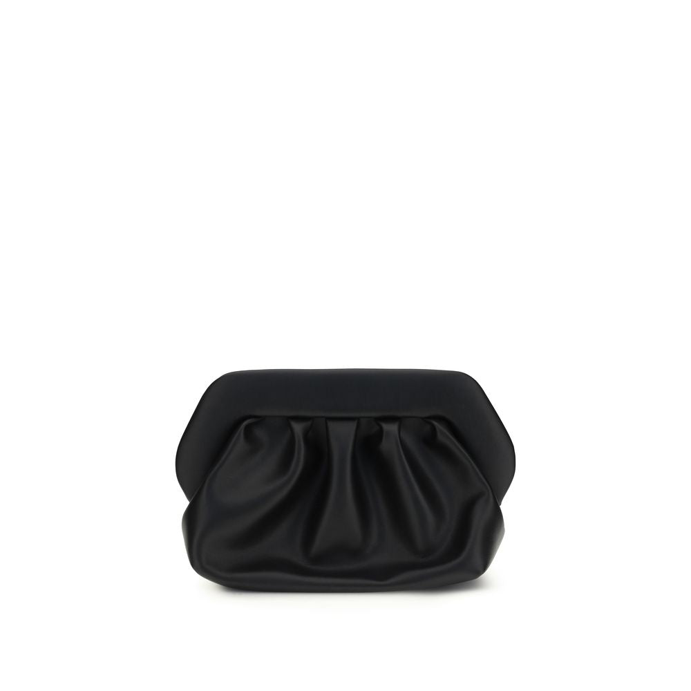 THEMOIRè Black Polyethylene Clutch Bag | Regal Royce