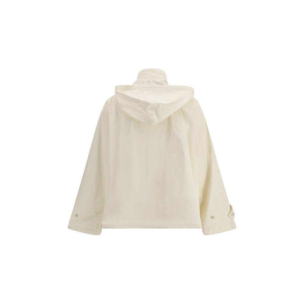 Fabiana Filippi Beige Cotton Rain Coat | Regal Royce