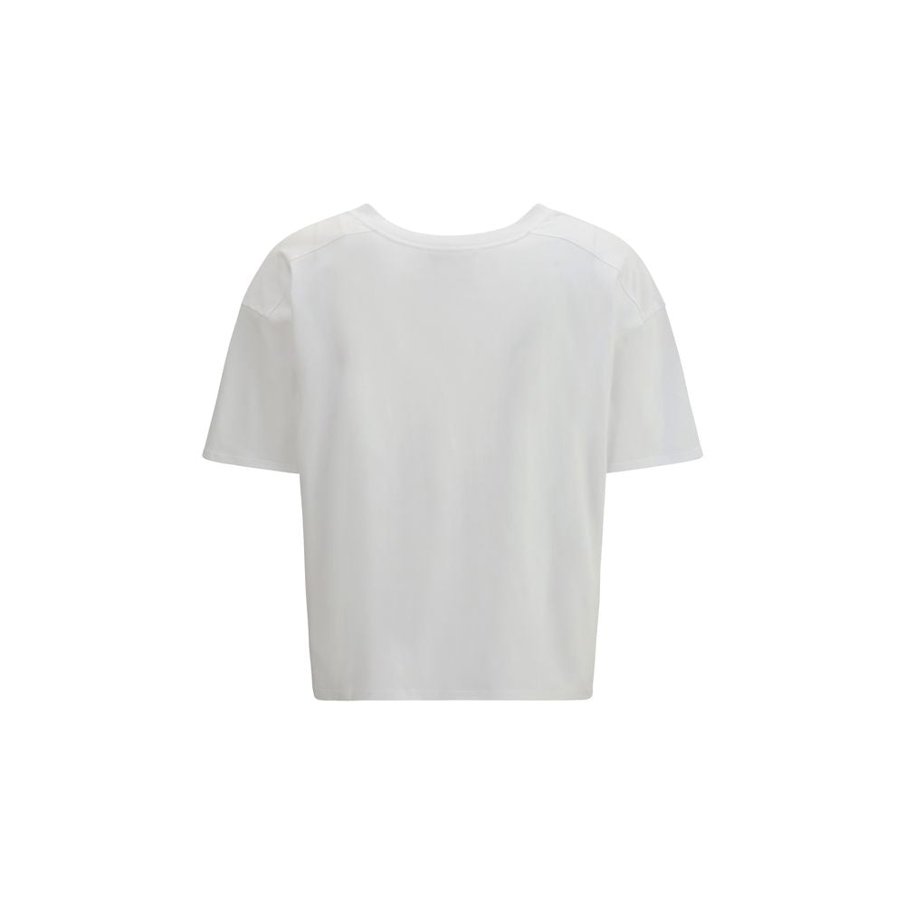 Loulou De Saison White Cotton Long Sleeve T-Shirt | Regal Royce
