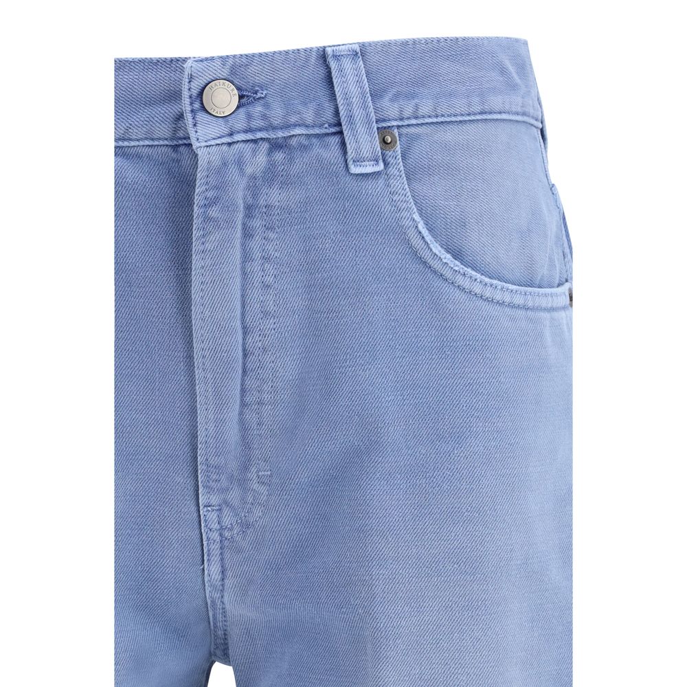 Haikure Blue Cotton Relaxed Fit Jeans | Regal Royce