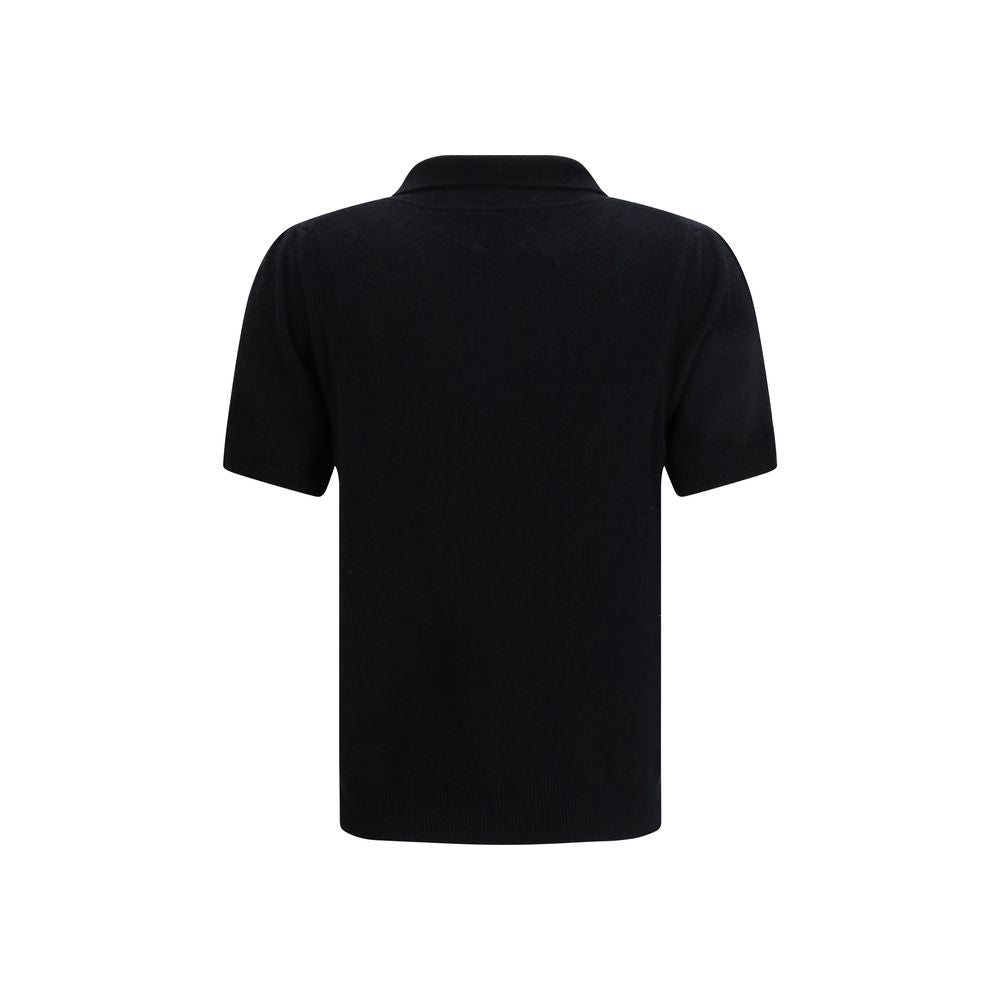 Allude Black Cashmere Dress Shirt | Regal Royce
