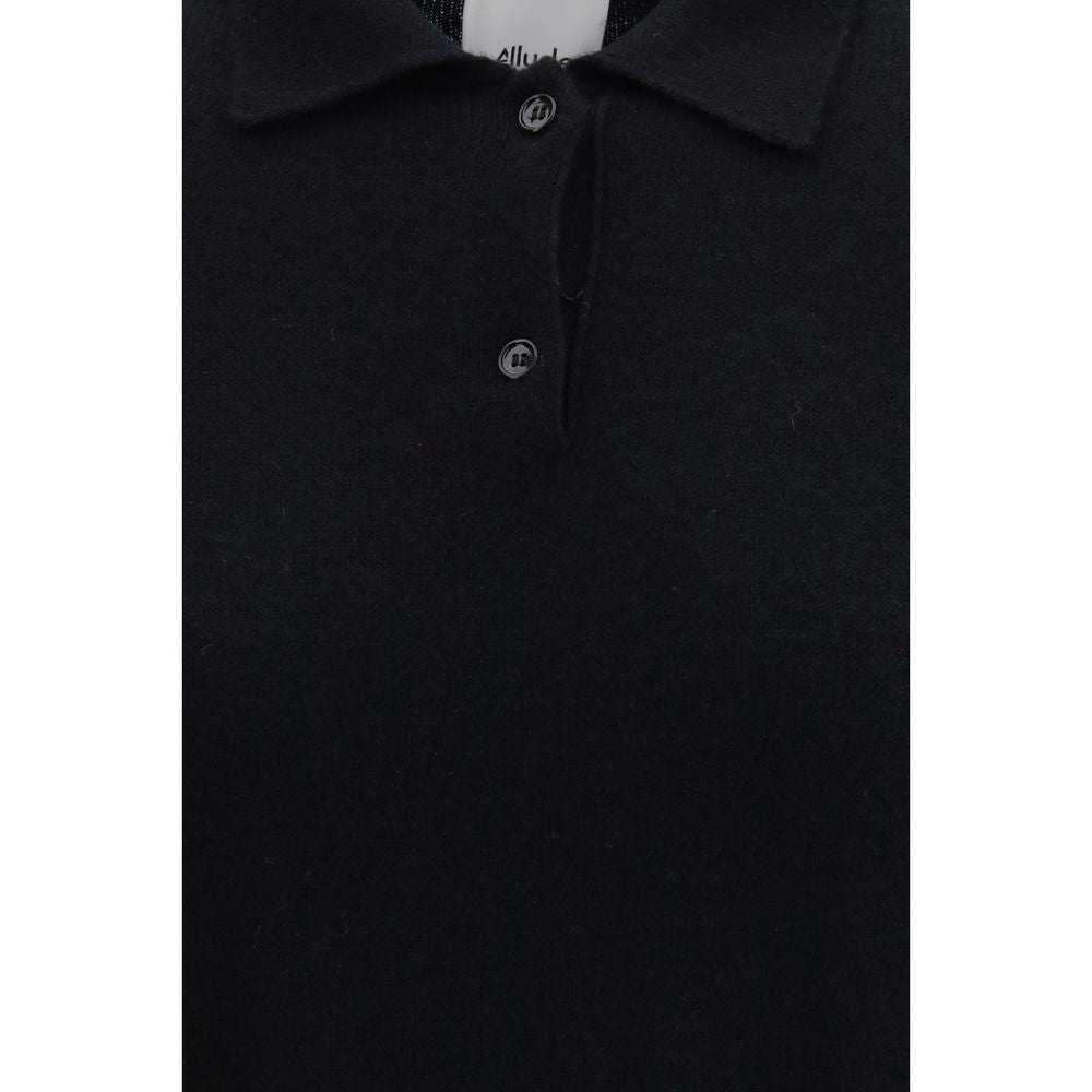 Allude Black Cashmere Dress Shirt | Regal Royce