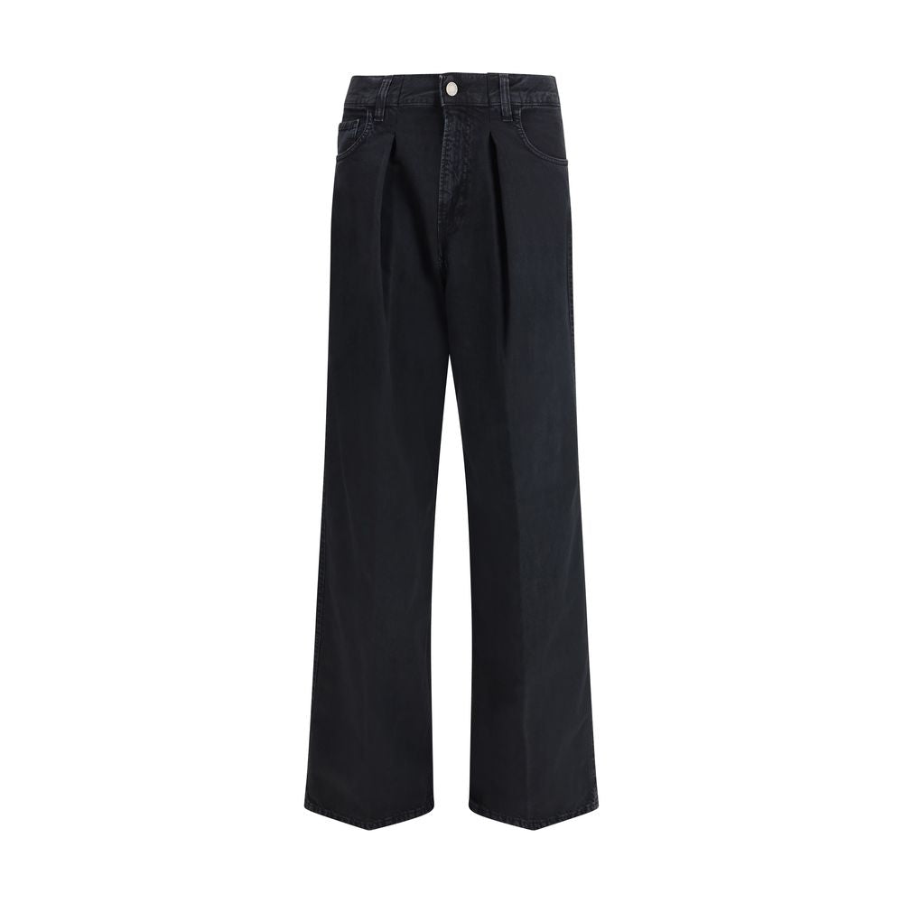 Haikure Black Cotton Jeans Denim | Regal Royce