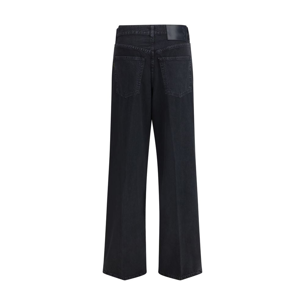 Haikure Black Cotton Jeans Denim | Regal Royce