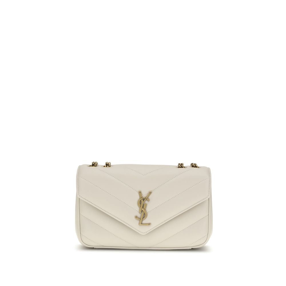 Saint Laurent Beige Lamb Ovis Aries Aries Shoulder Bag | Regal Royce