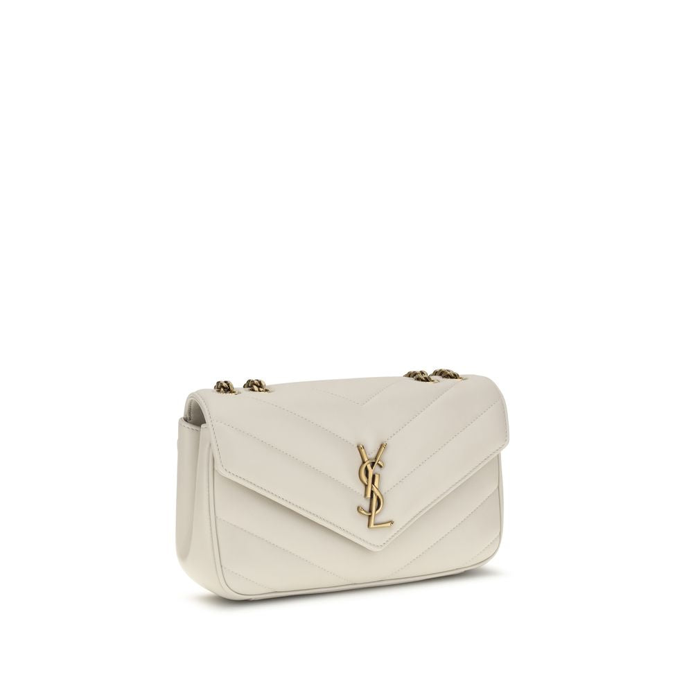 Saint Laurent Beige Lamb Ovis Aries Aries Shoulder Bag | Regal Royce